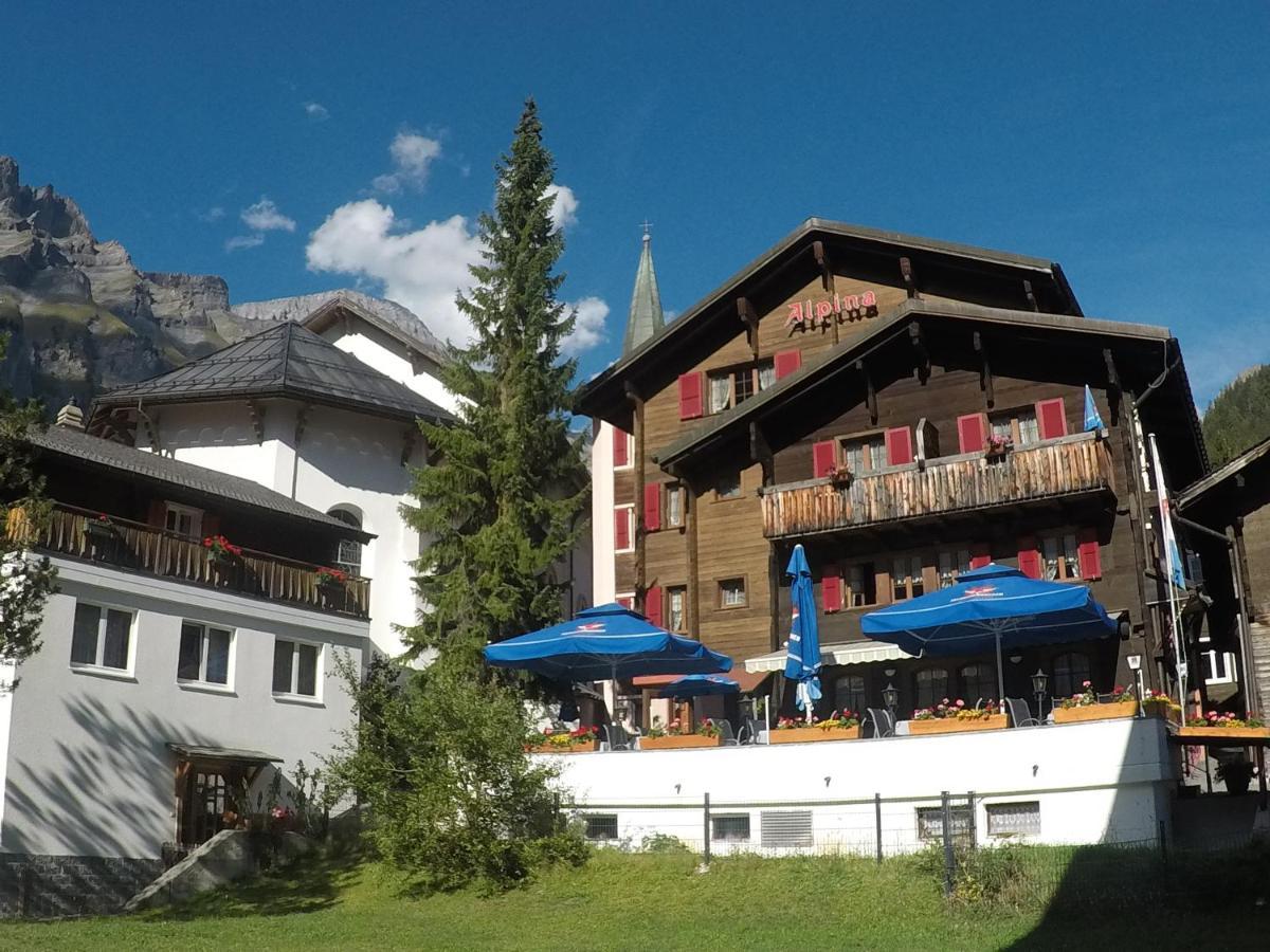 Alpina Hotel Leukerbad Exterior foto