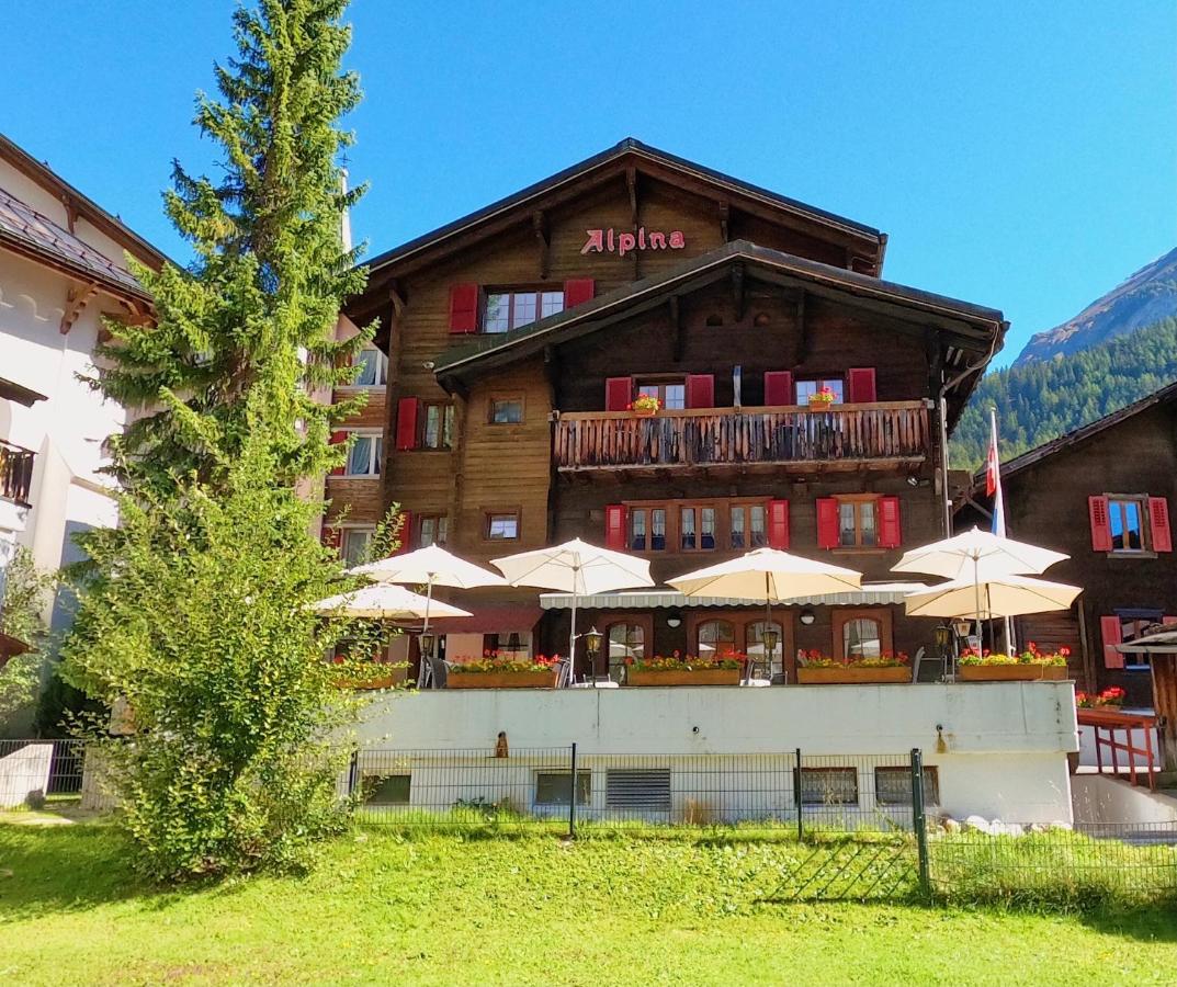 Alpina Hotel Leukerbad Exterior foto